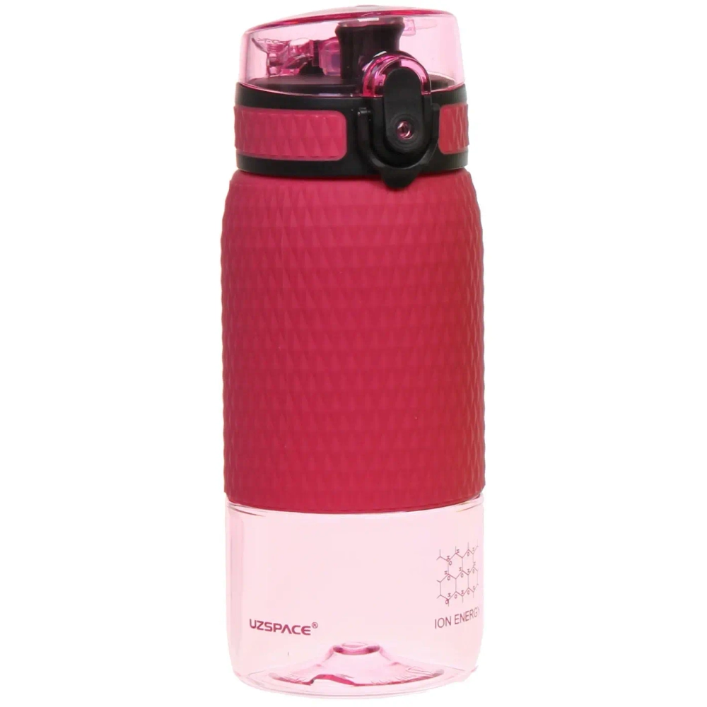 Бутылка спортивная UZSPACE Diamond 5055 с емкостью для фруктов (350 мл)