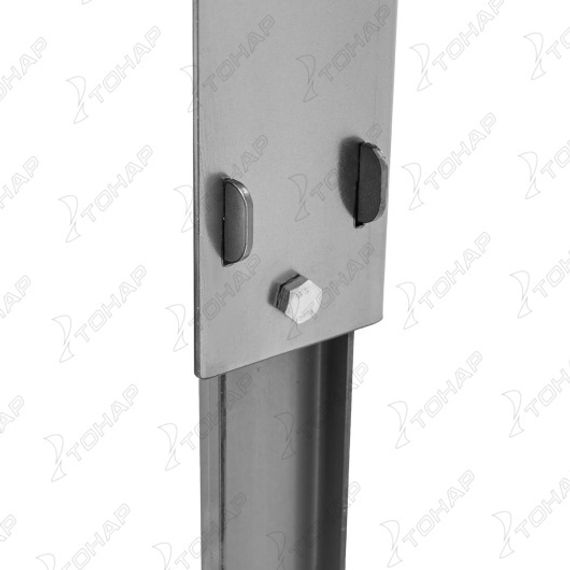 Мангал разборный Тонар со столиком и подставкой под казан (2мм, сумка)