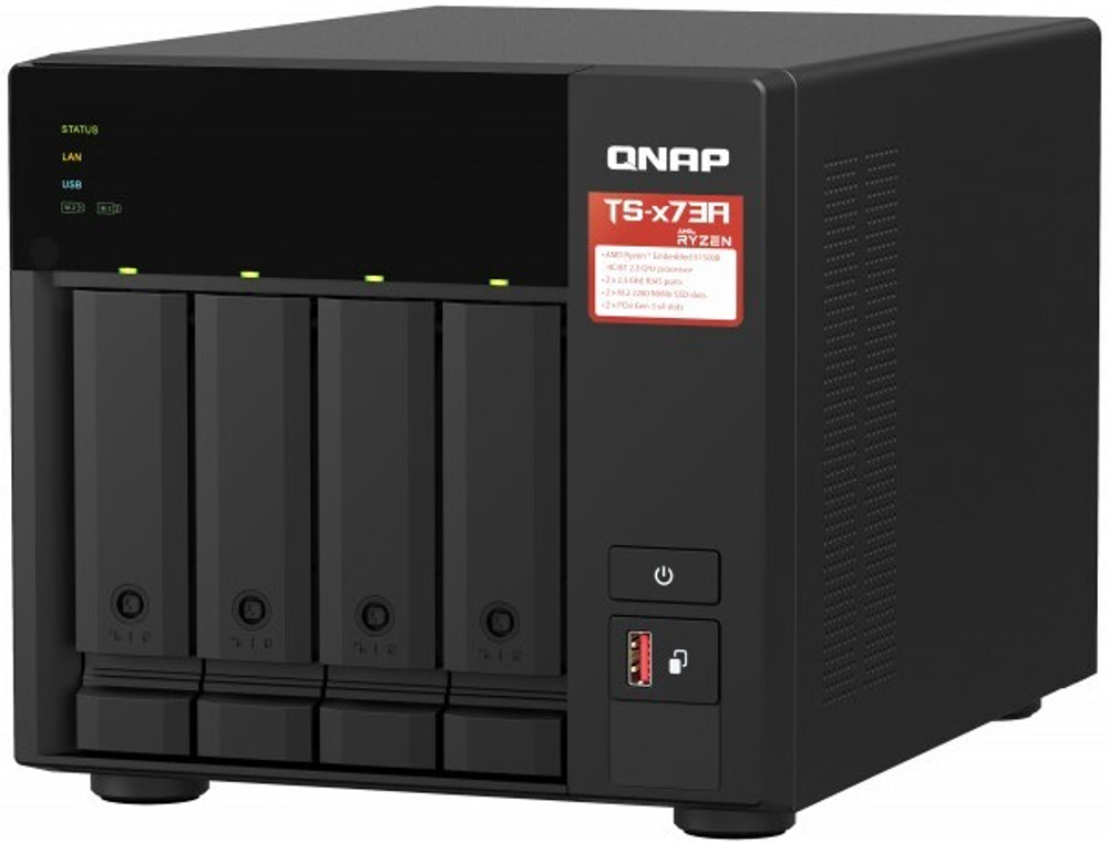 Сетевой RAID-накопитель  QNAP TS-473A-8G