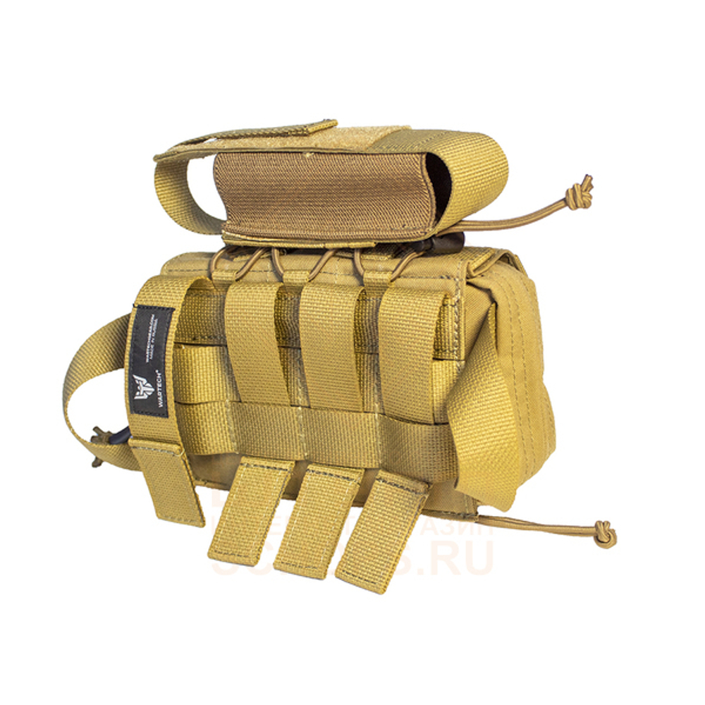 Подсумок Wartech UP-107 Dreem под аптечку вытяжной, Coyote