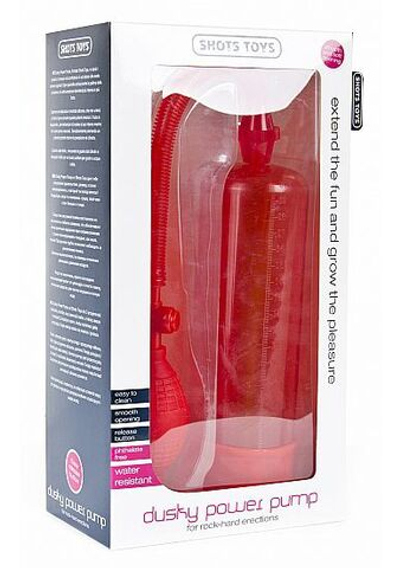Красная вакуумная помпа Dusky Power (Цвет: красный)