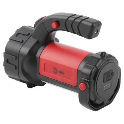 Светодиодный фонарь ЭРА PA-607 прожектор аккумуляторный 8 Вт, литий, поворотная ручка, Альфа | Прожекторные фонари