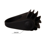 Рифленое эрекционное кольцо 3,3см с вибрацией Pretty Love Chester BI-210137