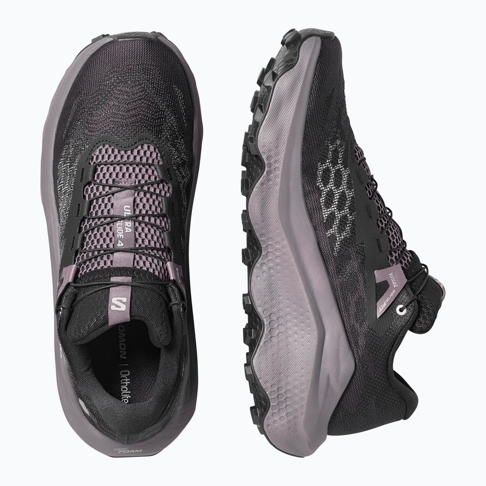 Кроссовки для бега Salomon Ultra Glide 4 black/dark gull gray/silver cloud