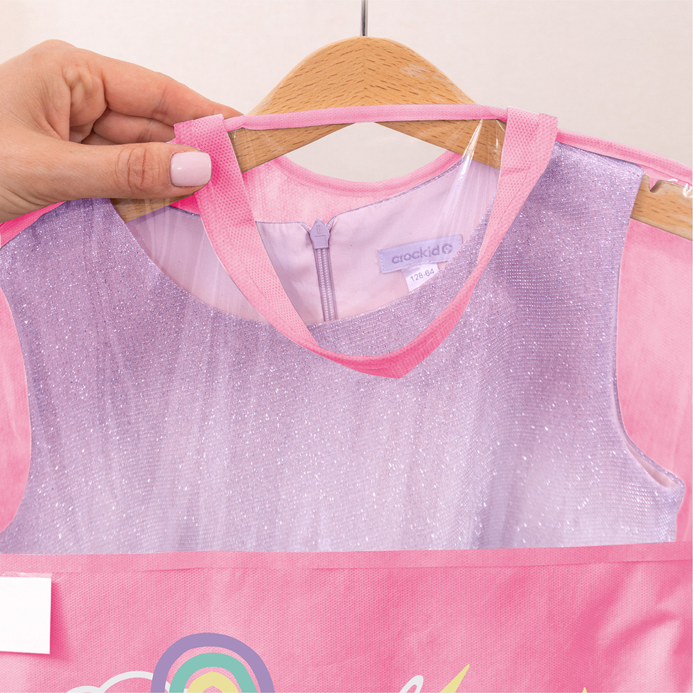 Детский чехол с карманами 80х50. Единорог