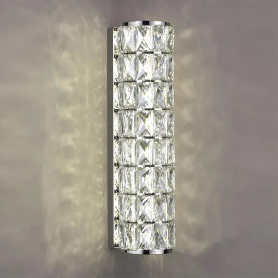 4927/8WL L-VISION ODL24 603 хром/металл/хрусталь Настенный светильник LED 8W 4000K 463Лм PANTA