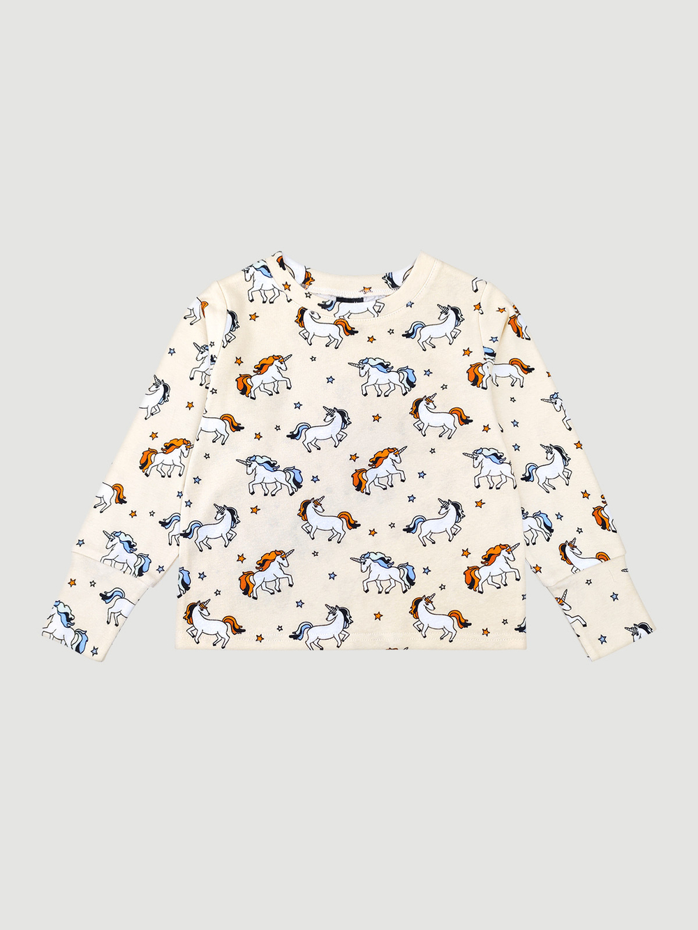 Пижама Mjölk Единороги, на манжетах