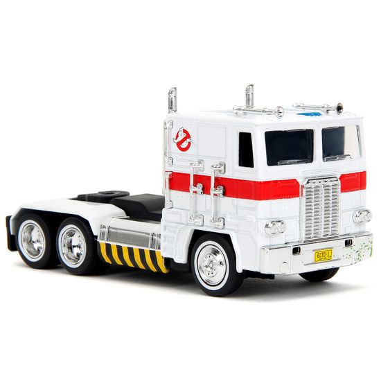 Модель Машинки Hollywood Rides 1:32 Трансформеры Transformers G1 x Ecto-1 Optimus Prime 58627