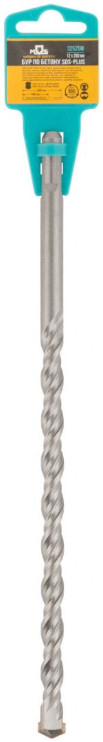 32525М Бур по бетону SDS PLUS с двойной резьбой 12х260 мм MOS
