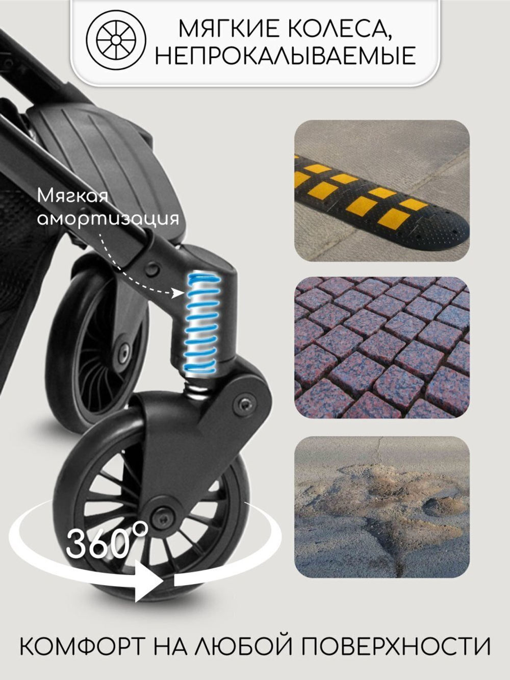 Прогулочная коляска AMAROBABY VOYAGER