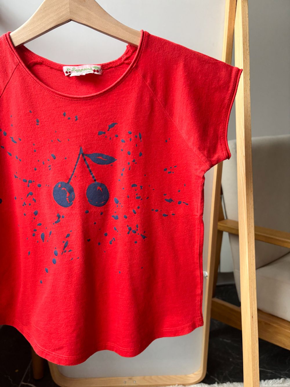 Хлопковая футболка Bonpoint, 128