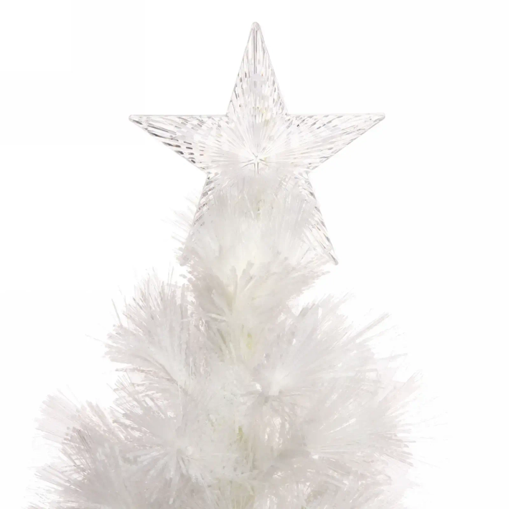 Ёлка светодиодная «Жемчужная» 210 см, ПВХ белый, цвет свечения-Белый/Теплый белый (270 веток) (T2118-210)