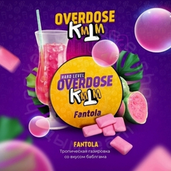 Табак для кальяна Overdose Fantola (Тропическая газировка), 25 гр.
