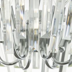 Citilux Вестерос CL307160 Люстра хрустальная потолочная Хром