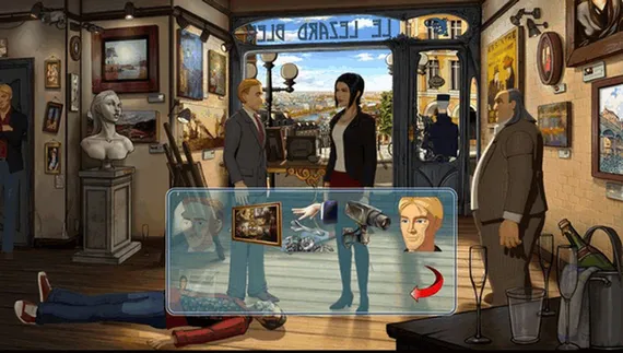 PS4 Broken Sword 5: The Serpent's Curse (Б/У, Русские субтитры, CUSA-02500)