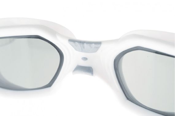 Очки для плавания Seac Aquatech тонированные стекла белый/серебристый