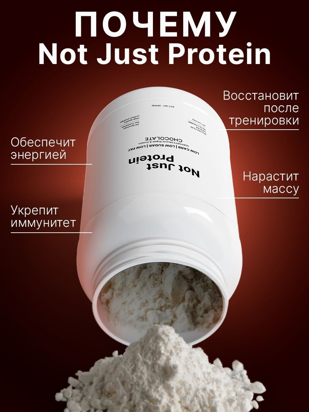 Протеин с шоколадом Not Just Protein 900 г