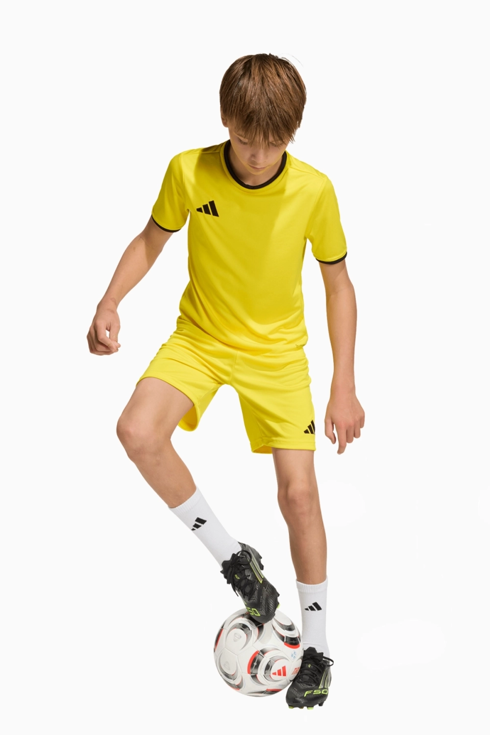 Шорты adidas Entrada 26 Junior - желтый