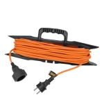 Удлинитель-шнур силовой Garden Series, б/з, ПВС, 20м, 1 розетка, 2 x 1 мм, Denzel