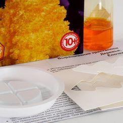 Выращивание кристаллов.Деревья "Желтая ёлочка"