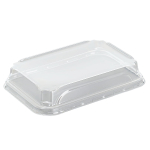 Крышка к контейнеру бумажному Sushi Box 13-19 ПЭТ (130х185х32мм) 1/600