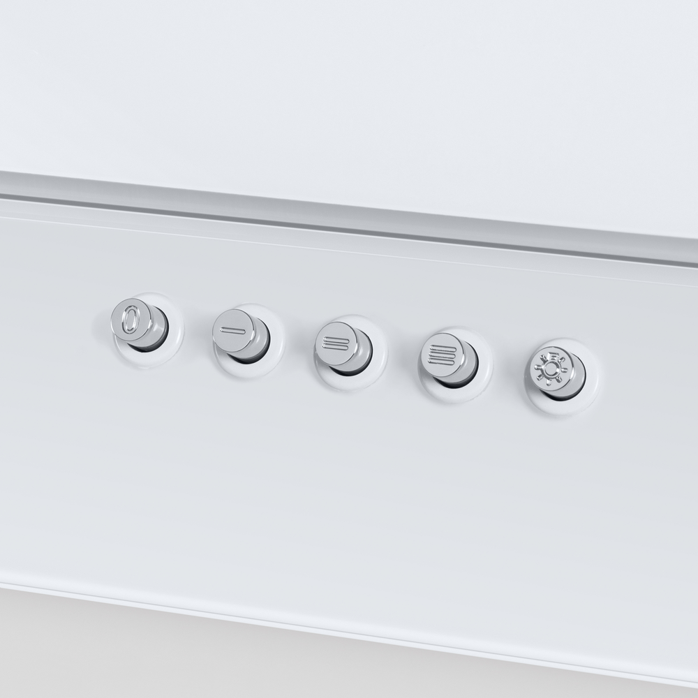 Кухонная вытяжка HOMSair ELF PUSH 50 белый фото 9