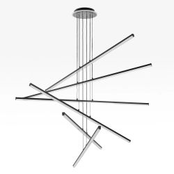 Citilux Trent CL203761 LED Люстра подвесная с пультом Чёрная