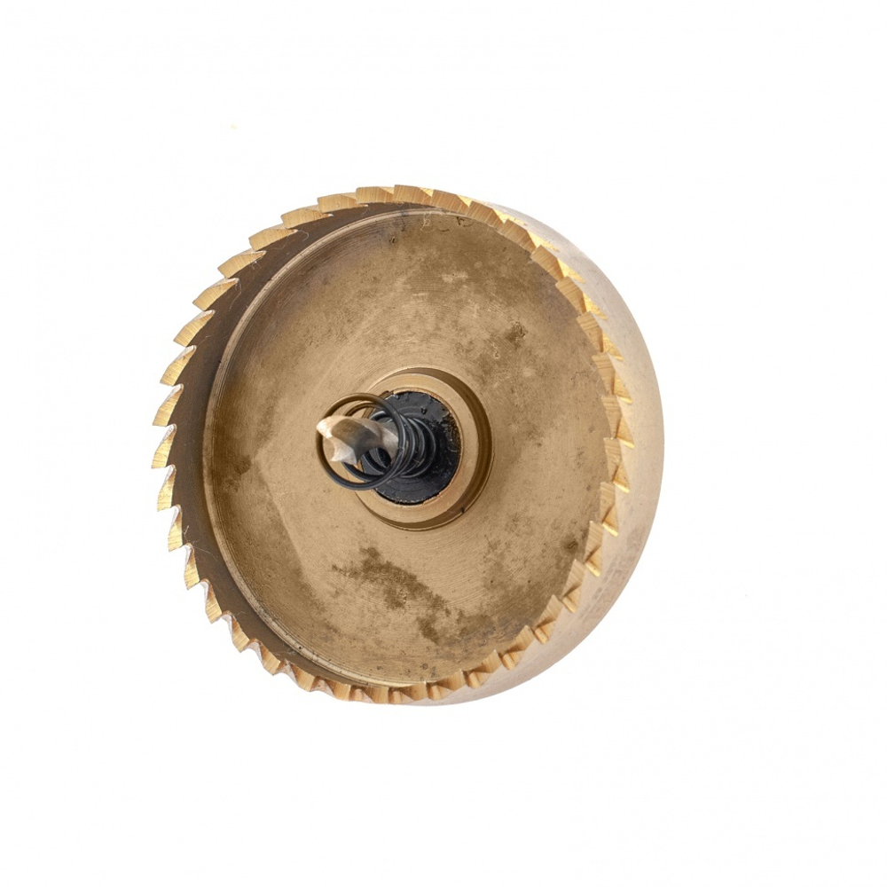 Коронка по металлу HSS, 65 мм, нитридтитановое покрытие Denzel