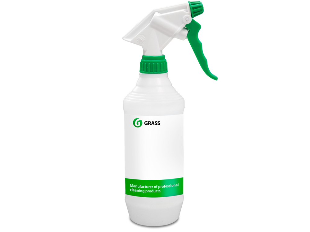 Бутылка с профессиональным триггером зеленая