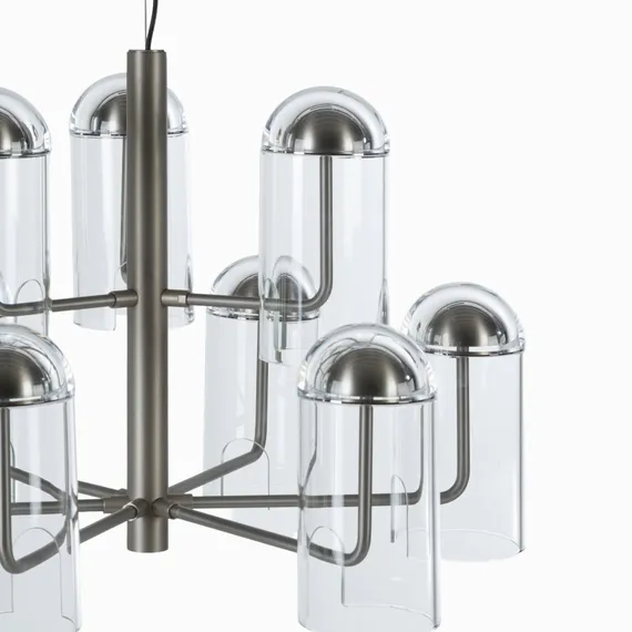 Подвесной светильник Aegis Ø60, серебристый