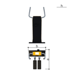 Уличный тренажер «Разведение ног» Romana 207.34.10