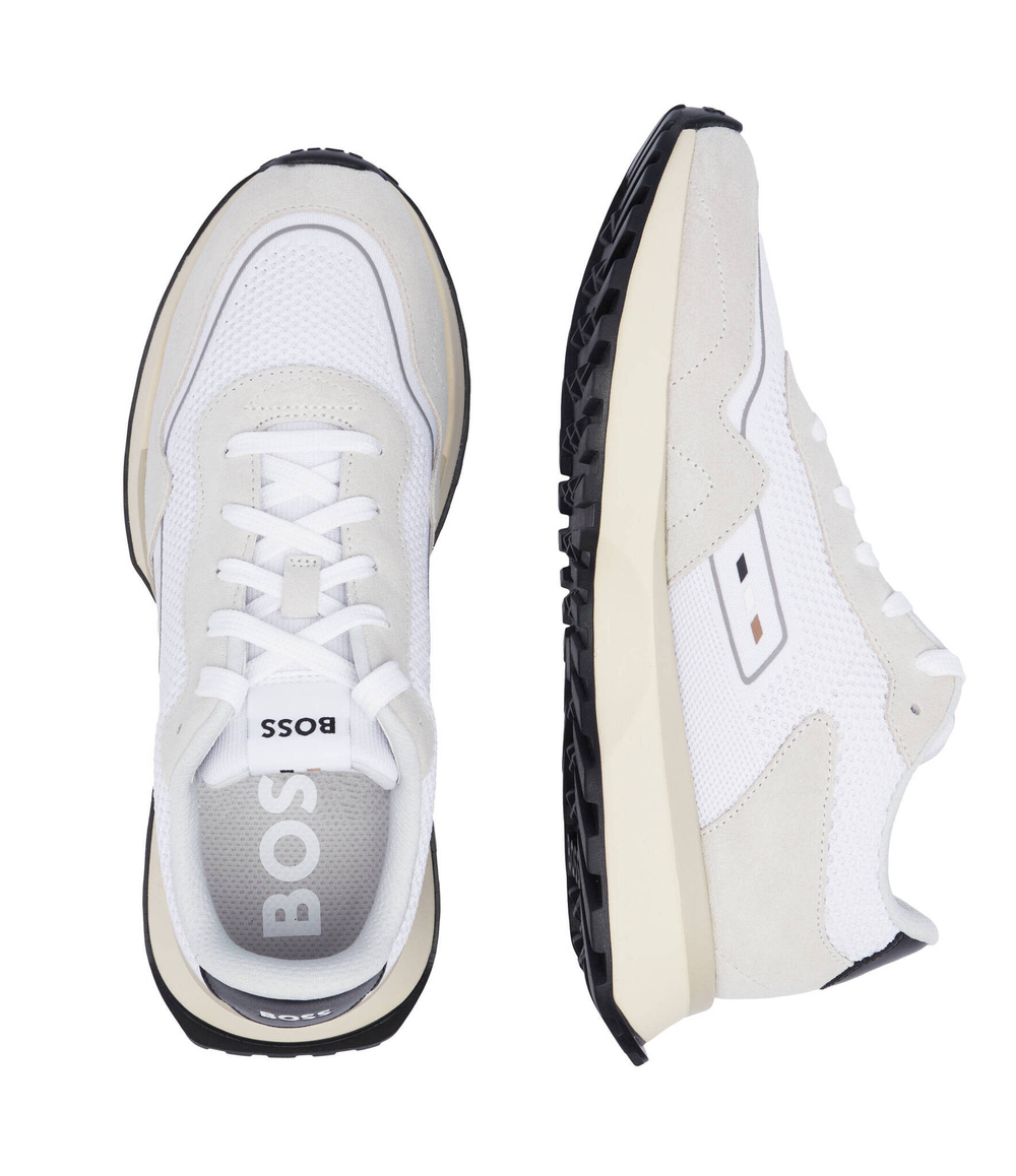 Кроссовки Jonah_Runn_knsd BOSS BLACK - бежевый(50517404)