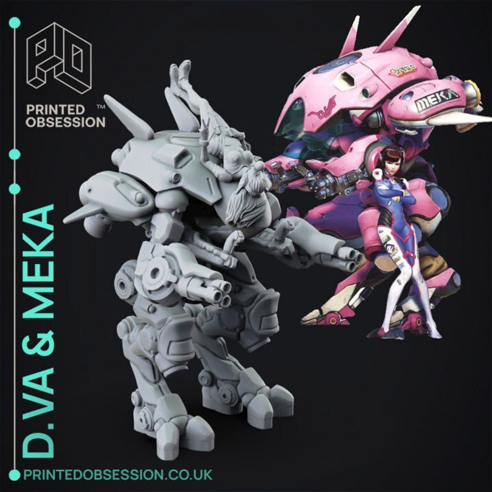 Фигурка Дива D.Va Hana Song Overwatch