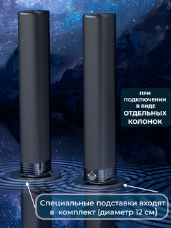Саундбар для телевизора с сабвуфером Bluetooth HDMI Optical