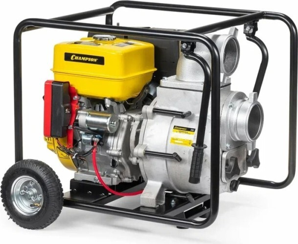 Мотопомпа бензиновая CHAMPION GTP101E для грязной воды
