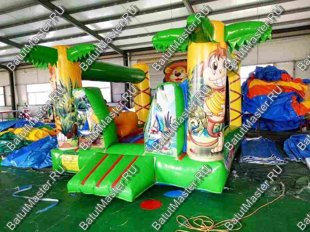 Коммерческий надувной батут "Львёнок" 4*3*3 м