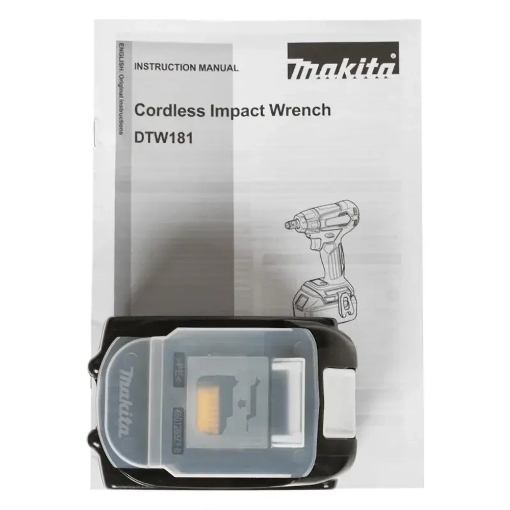 Makita DTW181RFE аккумуляторный гайковерт (2 x 3 Ач, ЗУ)