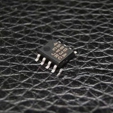 Микросхема JRC4580E (NJM4580E-TE1) / SO8, Сдвоенный аудио операционный усилитель