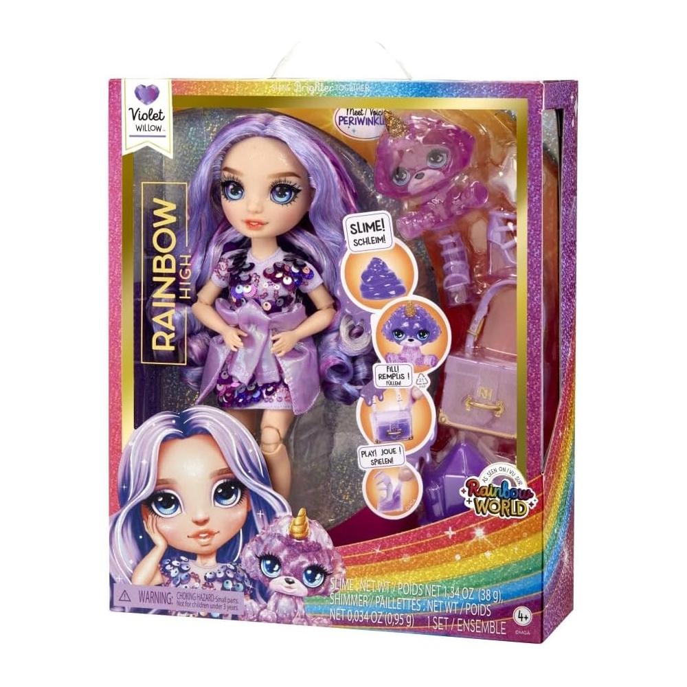 Кукла Rainbow High Classic Rainbow Fashion Violet 120223