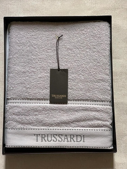 Комплект полотенец 2шт Trussardi Ribbon Pearl