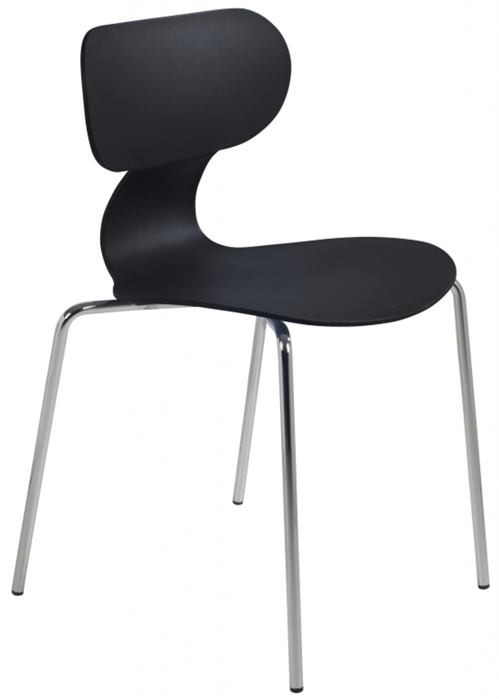 Стул пластиковый Papatya Yugo-S, черный