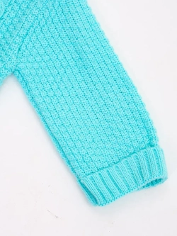 вязаный комбинезон для новорожденных