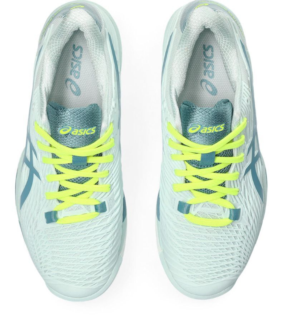 Женские теннисные кроссовки Asics Solution Speed FF 2 Clay - soothing sea/gris blue