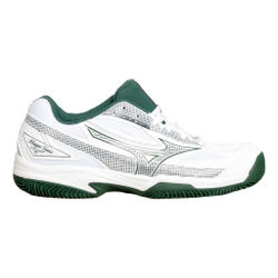 Мужские теннисные кроссовки Mizuno Break Shot 4 Clay Court Shoe Men - White, Dark Green