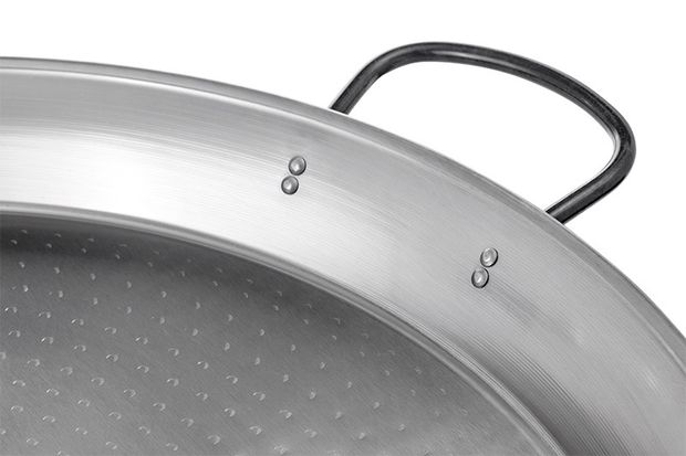 Стальная сковорода-паэльера 42 см Valenciana Vaello, углеродистая сталь