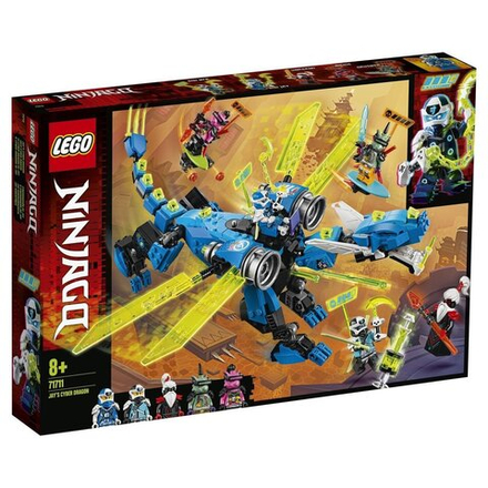 Конструктор Lego Ninjago Кибердракон Джея (71711)