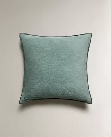 ZARA HOME НАВОЛОЧКА ДЛЯ ДЕКОРАТИВНОЙ ПОДУШКИ, СИНИЙ