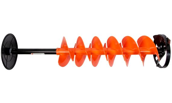 Шнек ледобура с адаптером под шуруповерт Rextor THUNDERBOLT пласт. спираль 150мм