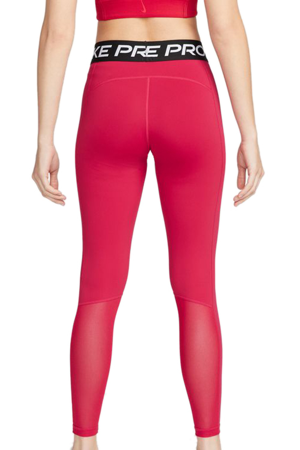 Leginsy Nike Pro Dri-Fit Tight Hi Rise W - Розовый