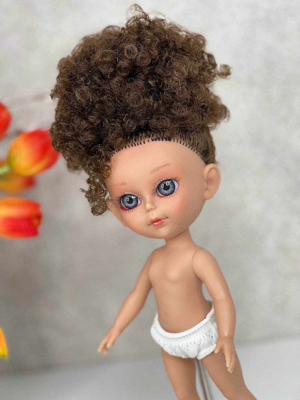 Кукла Nines виниловая 30см Dainty без одежды (2440W7)